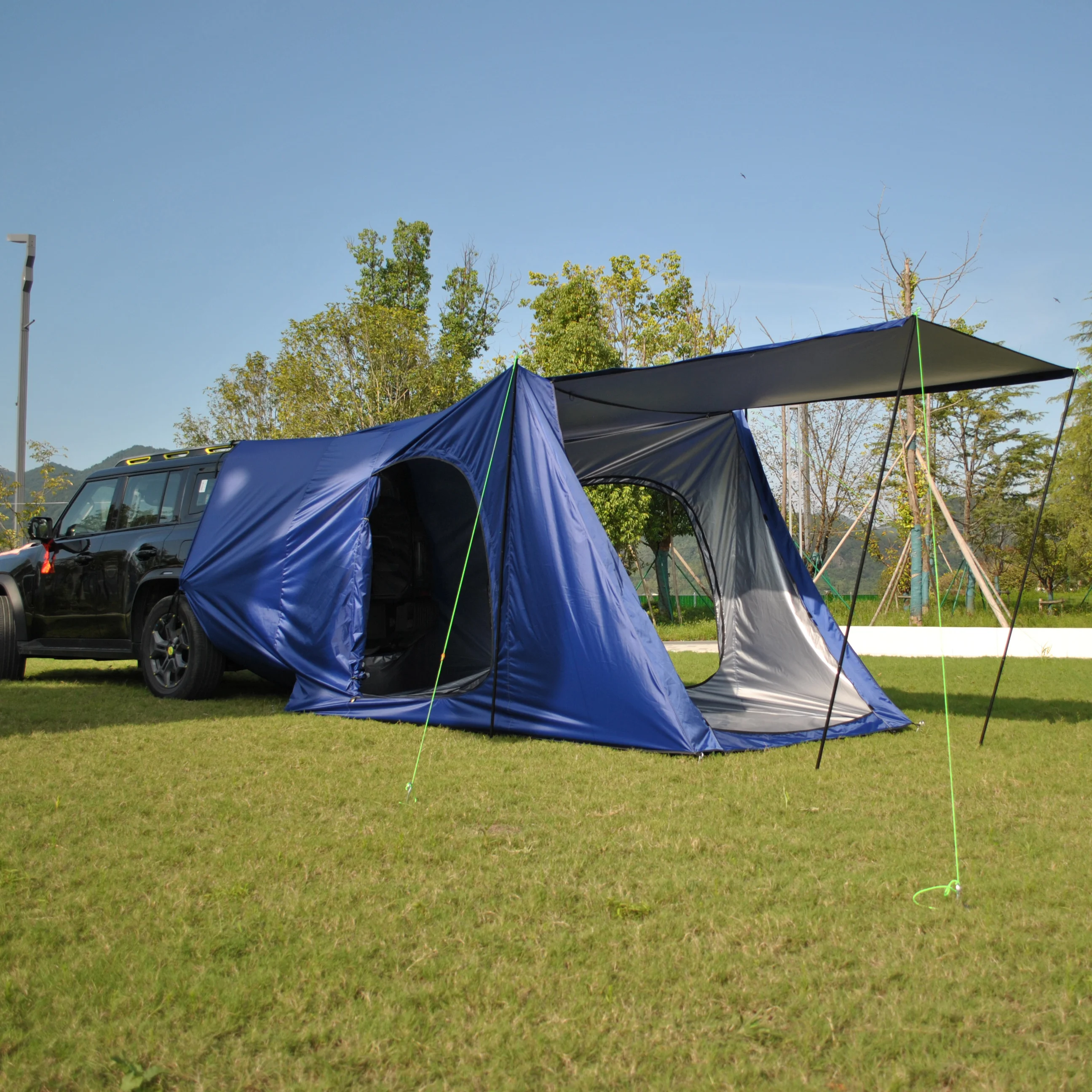 Палатка для внедорожника универсальная палатка кемпинга тройное расширяющееся