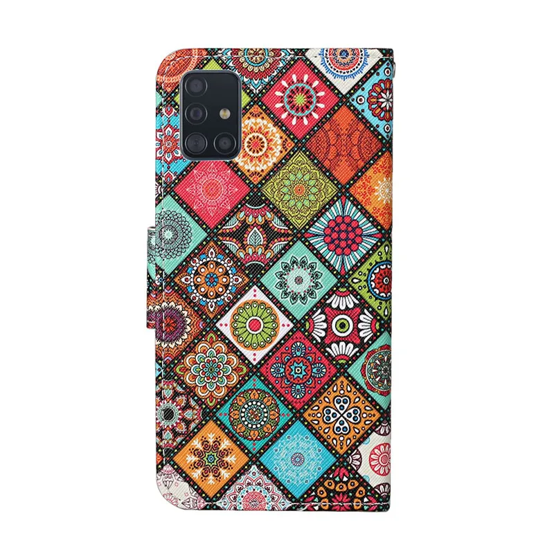 Чехол для Samsung Galaxy A51 чехол SM-A515F/DSN чехлы 4G SM-A515F/DSM Магнитный кожаный чехол-бумажник