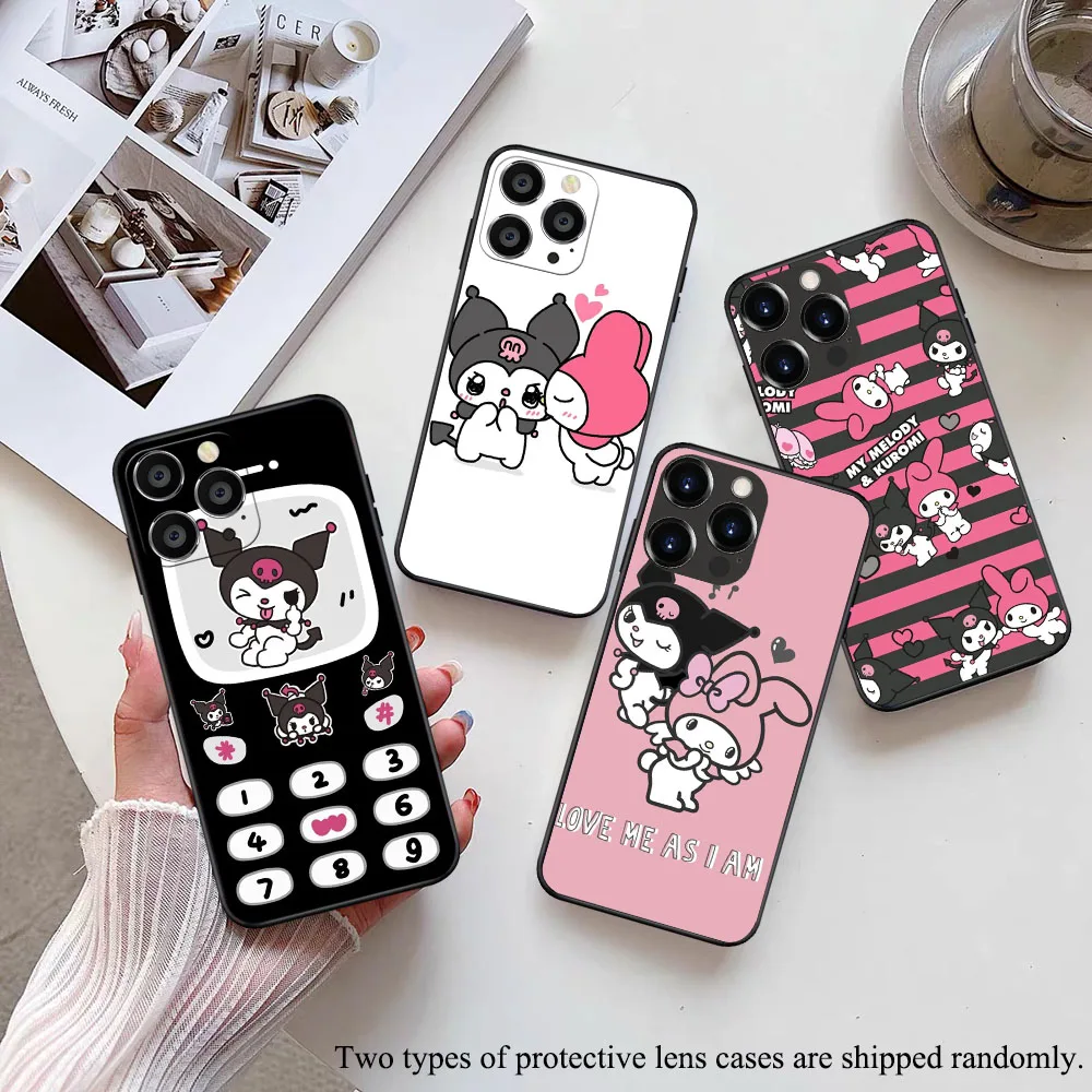 AK-22 Kuromi My Melody Soft чехол для VIVO Y3 Y3S Y15 Y17 Y19 Y5S Y20 Y81I V15 V20 V20i SE Y70 Y11 Y12 Pro