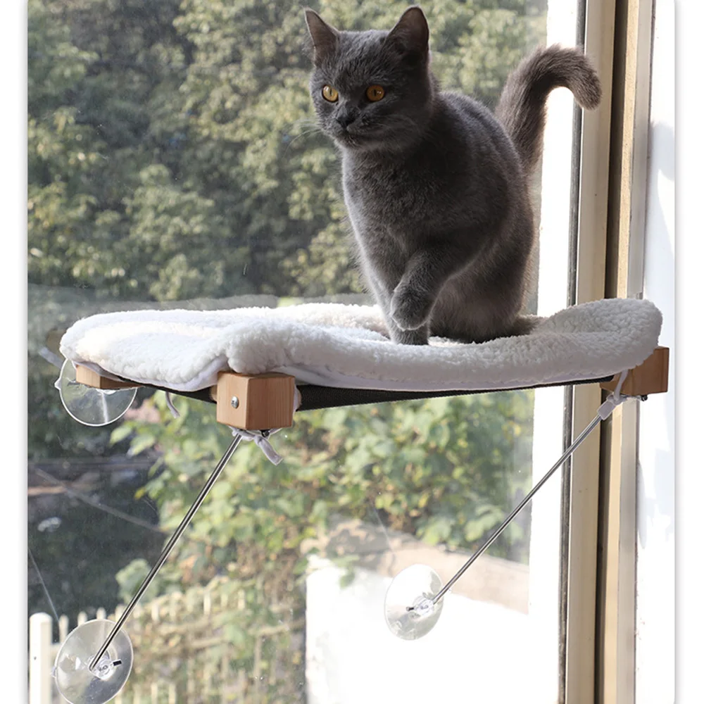 

Hanging Cat Bed Pet Cat Hammock Aerial Cats Bed House Kitten Climbing Frame Sunny Window Seat Nest Bearing 10kg Pet Accessories