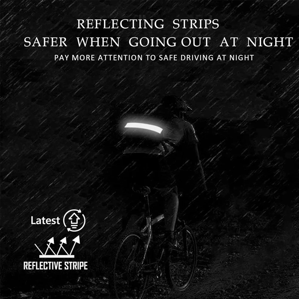 1 шт. чехол от дождя для рюкзака со светоотражающей полосой хранения