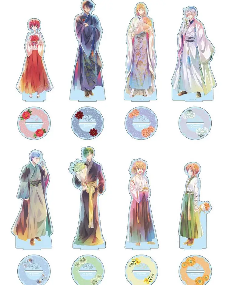 

Anime Akatsuki no Yona Yun Son Hak Su-Won Figure Standing Doll Yona of the Dawn Acrylic Stand Model Plate Cosplay Toy Gift