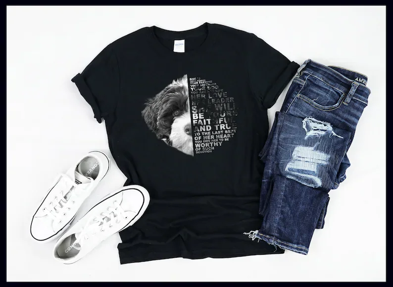 

She Is Your Friend Your Partner Your Defender Your Dog | Portuguese Water Dog | Dog Lover Quote | T-Shirt