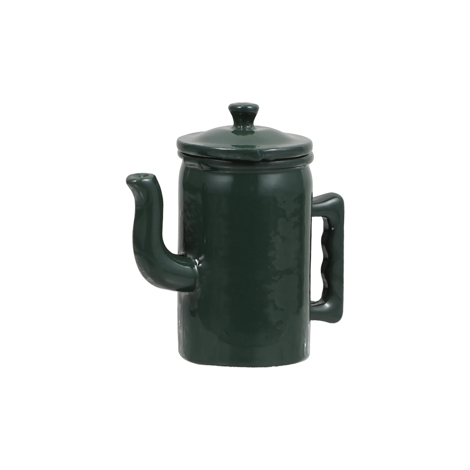 

Aluminum Alloy Mini Kettle Mini Cafe Kettle with Lid Decorative Mini Kettle