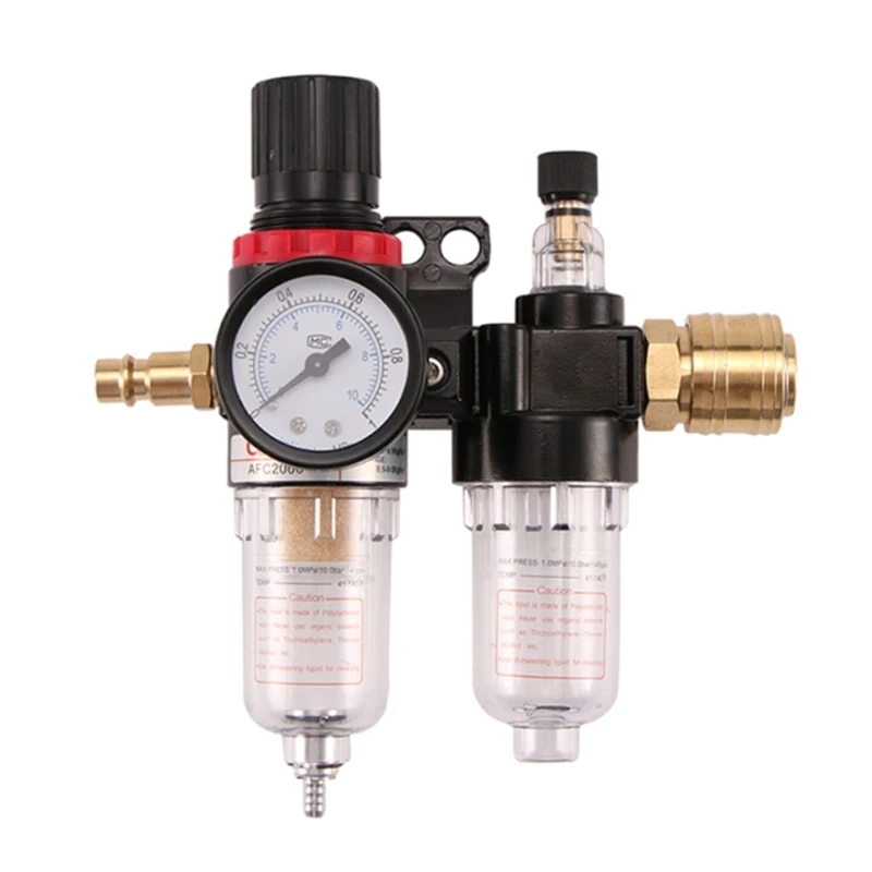 

Y1UD 1/4-дюймовый водоотделитель, регулятор давления сжатого воздуха с быстроразъемными соединениями