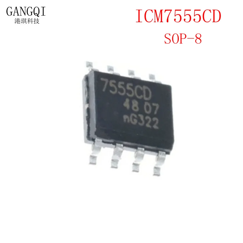 

10 шт./лот ICM7555ID ICM7555CD ICM7555 7555CD SOP-8 Новая плата