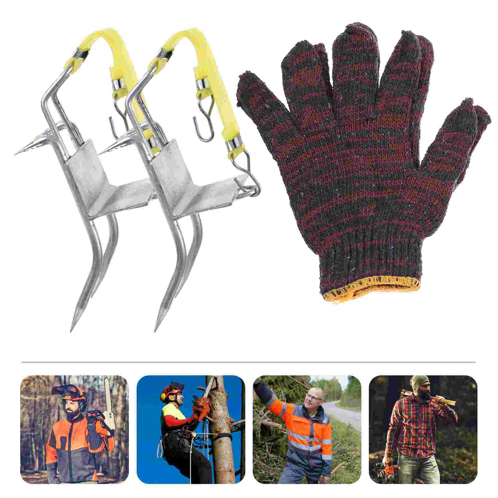 

Обувь для скалолазания на дереве, ремень для фиксации, металлические шипы для сбора фруктов и сада без наблюдения