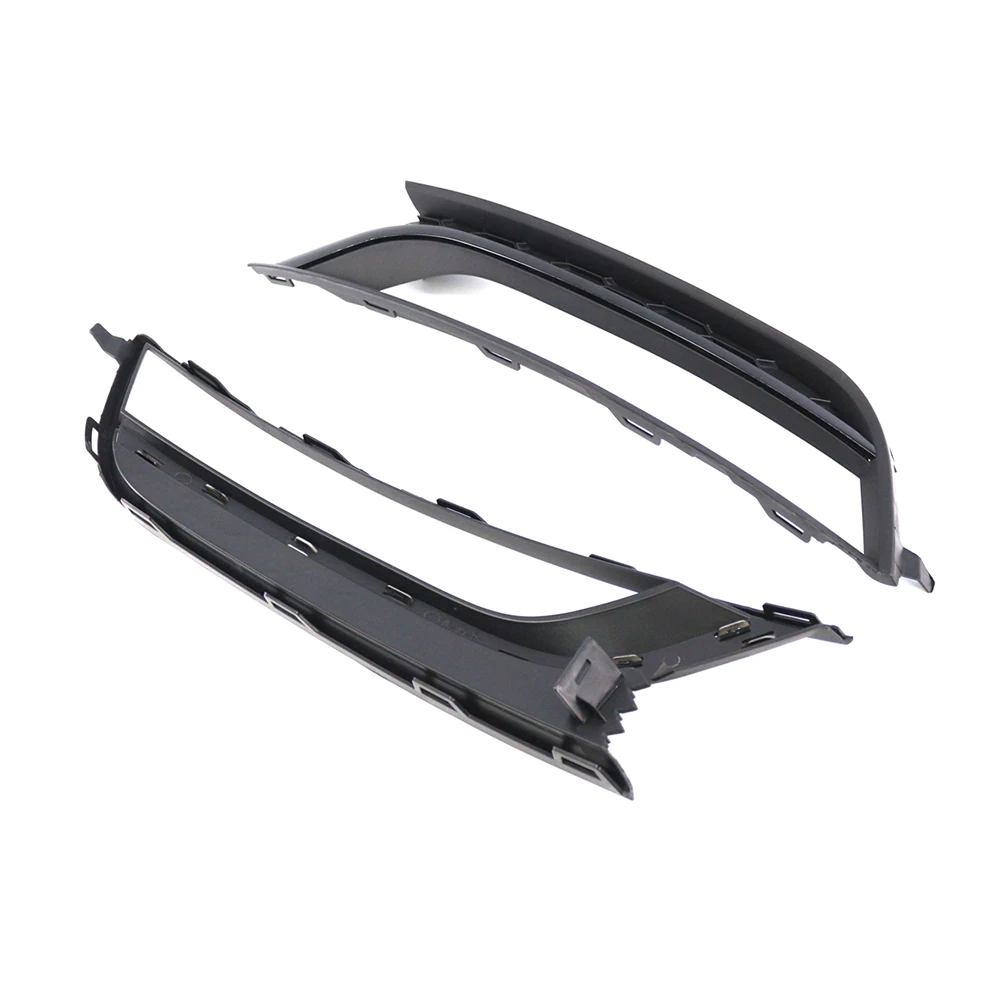 

1 Pair Front Bumper Grille Fog Light Cover Car Front Bumper Fog Light Cover Grill Grille for Volkswagen for Passat 2012-2015