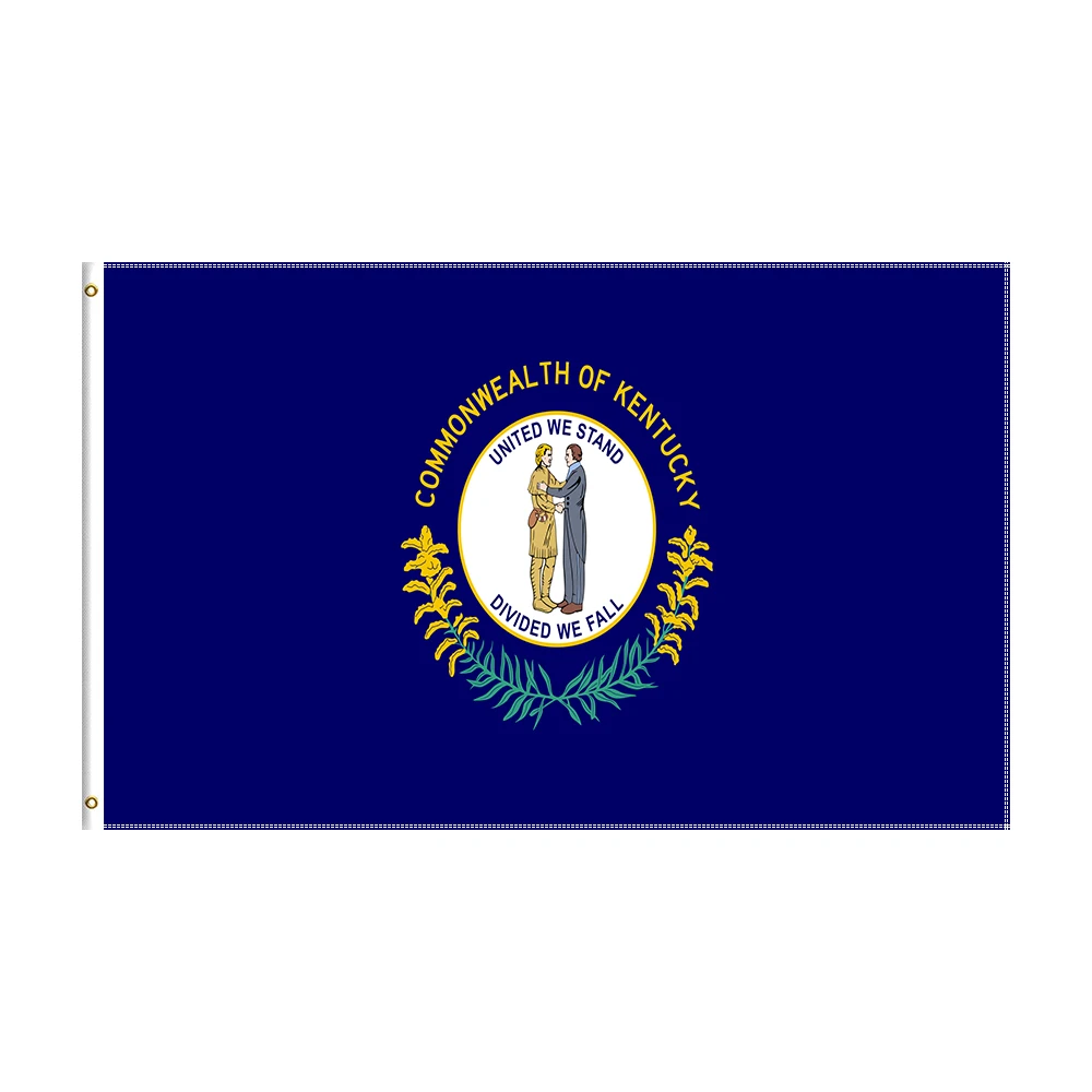 

3x5 Ft Kentucky Flag Polyester Printed State Banner For Decor