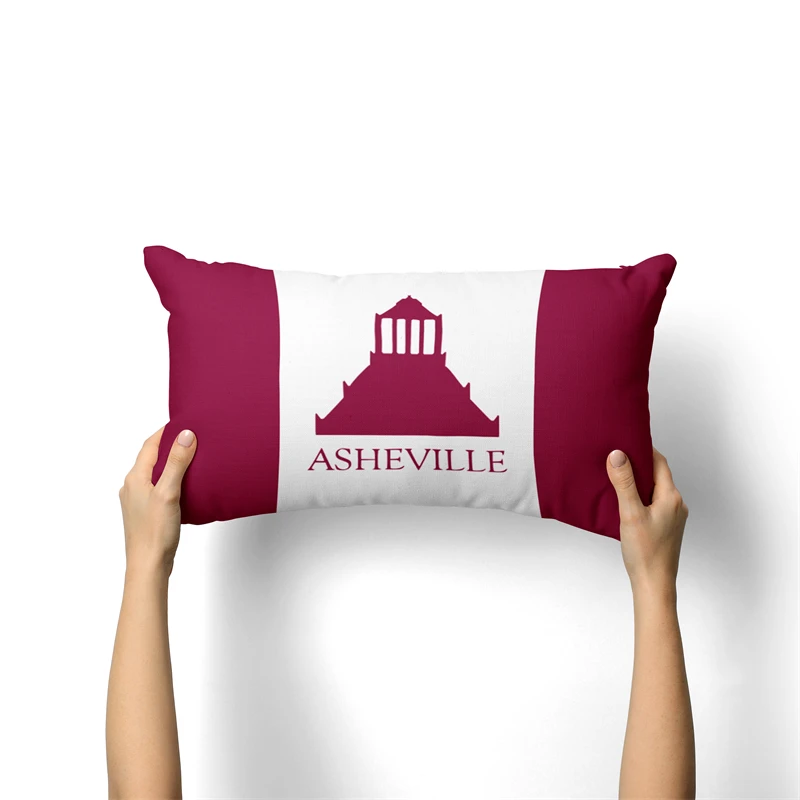 Gaslight Gatekeep GirlbossKiss Asheville Северная Каролина Прямоугольные наволочки Чехлы для