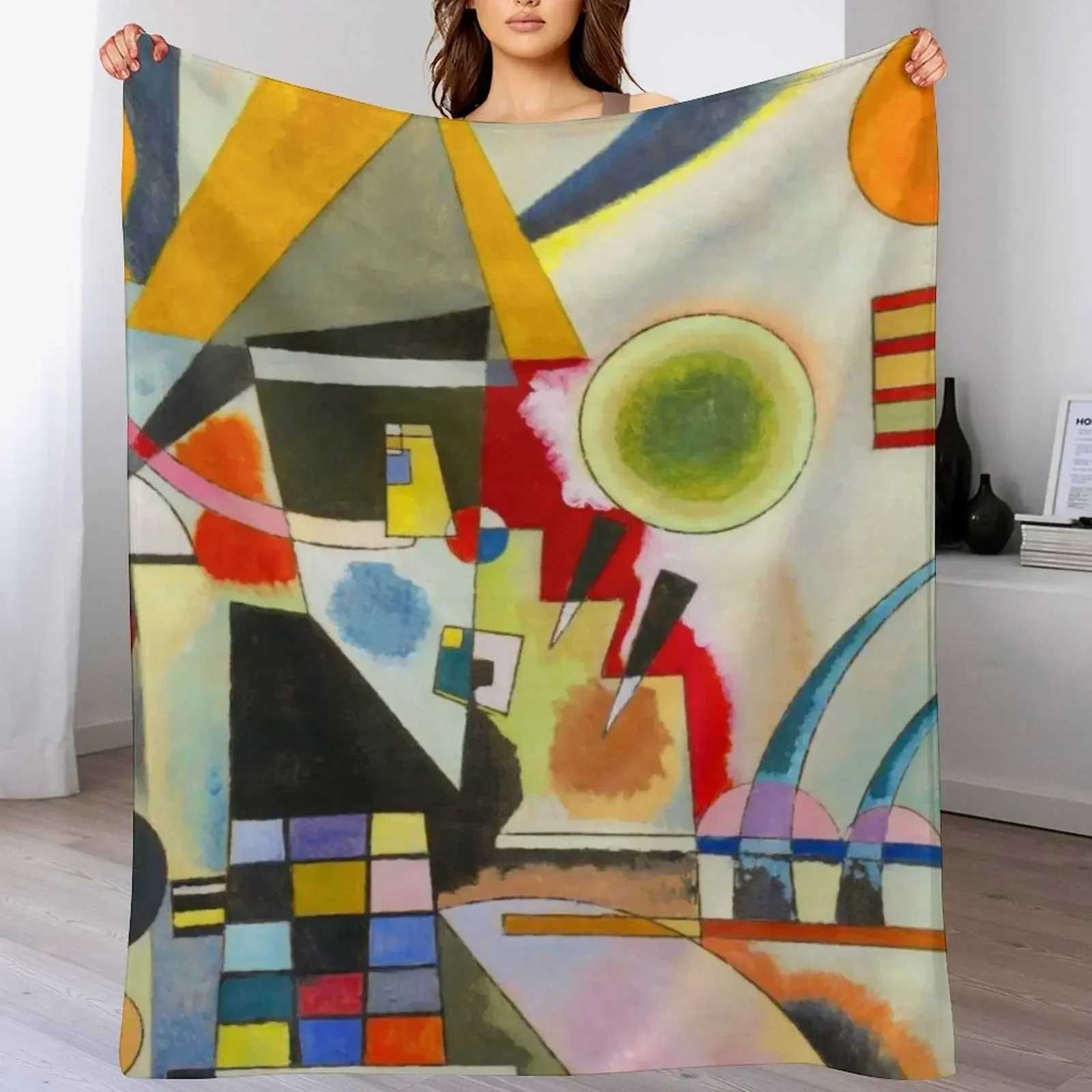 Кандинский качающееся одеяло роскошный бренд для декоративного дивана флярные