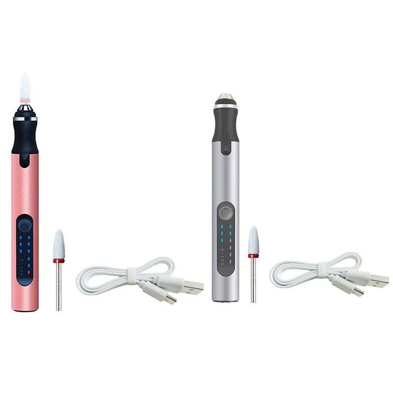 

Electric Nail Drill Cordless For Manicure Pedicure Salon Tool Kit