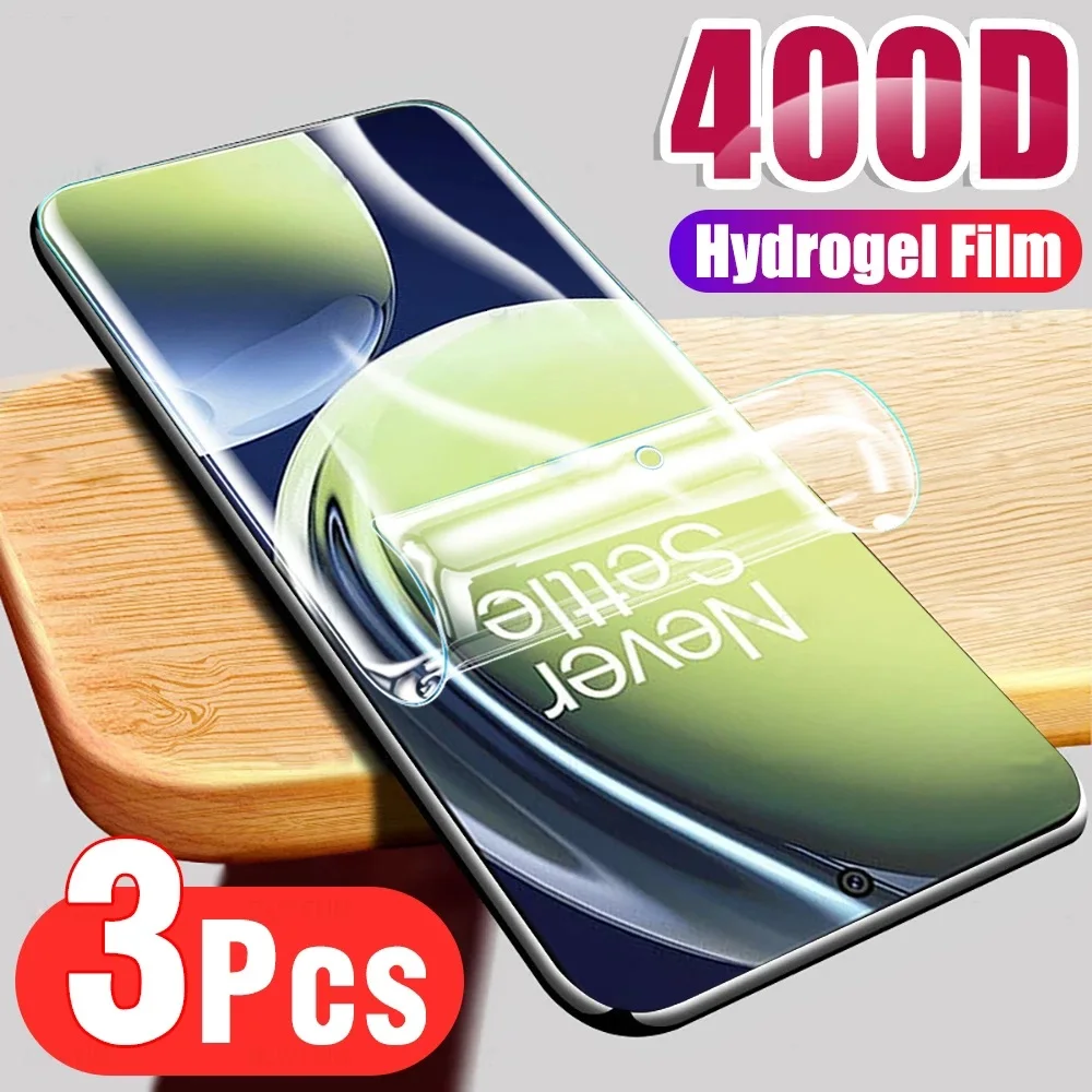 

3Pcs For Oneplus Nord CE 3 Lite 5G Hydrogel Film 1+ 10r 9r 9rt 8t 7t Pro Nord 2 2t CE 2 3 Lite N100 N200 N300 Screen Protector