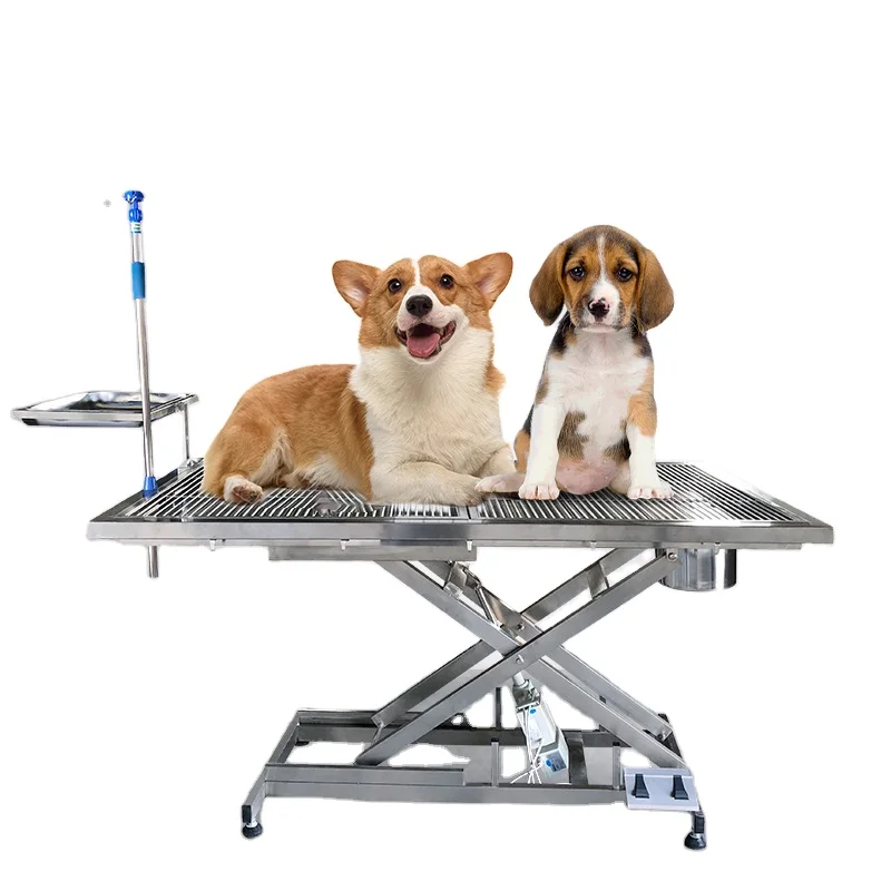 

Mineral Equipment Medical Hydraulic Pet Operation Table Vet Surgery Fine Workmanship