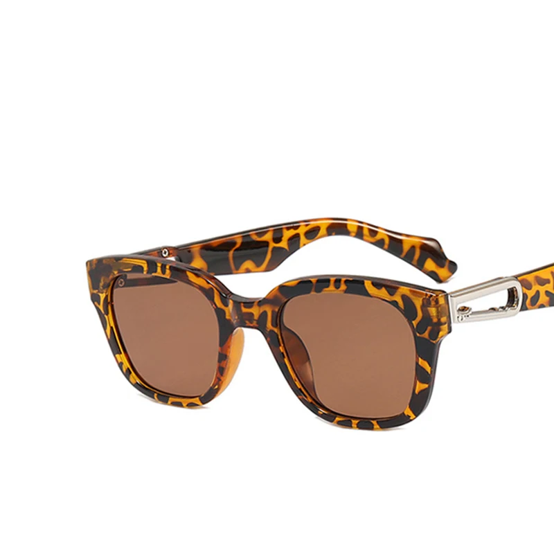 Солнцезащитные очки с круглой пластиковой пряжкой Uv400 для мужчин и женщин