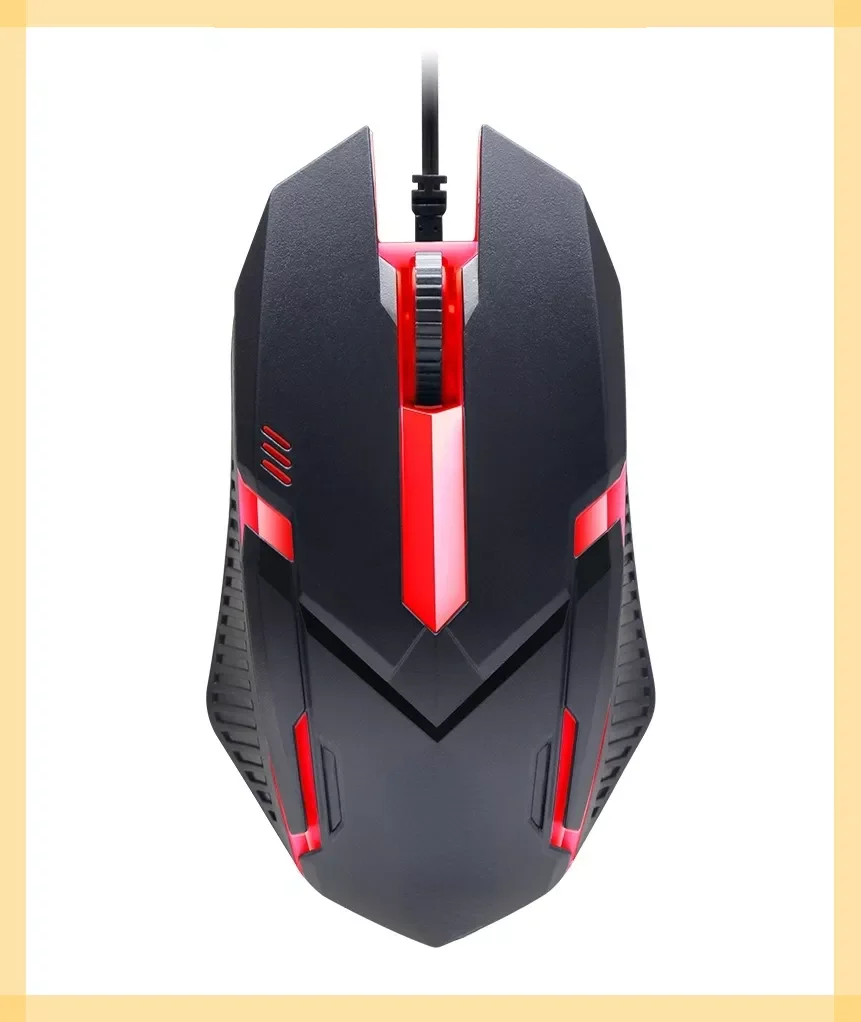 

2023NEW Mouse Wired Gaming 1000 DPI Optical 3 Buttons Game Mice For PC Laptop Computer E-sports 1.5M Cable USB Game Wired Mouse