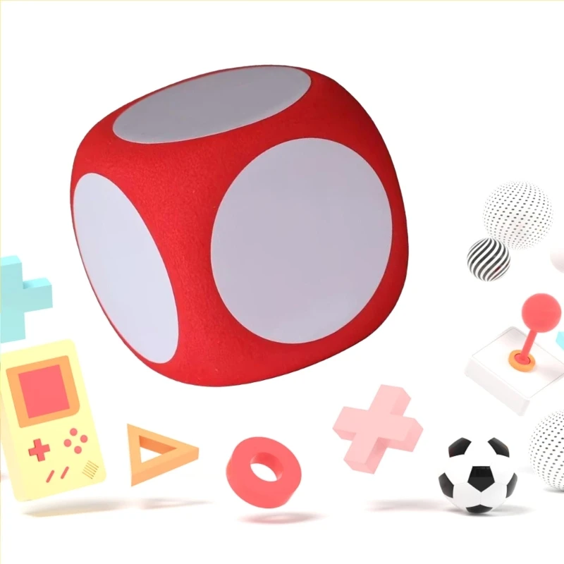

DIY Blank Dices Educational Blank Dices & Labels Wipe Off Cubic Dices Portable