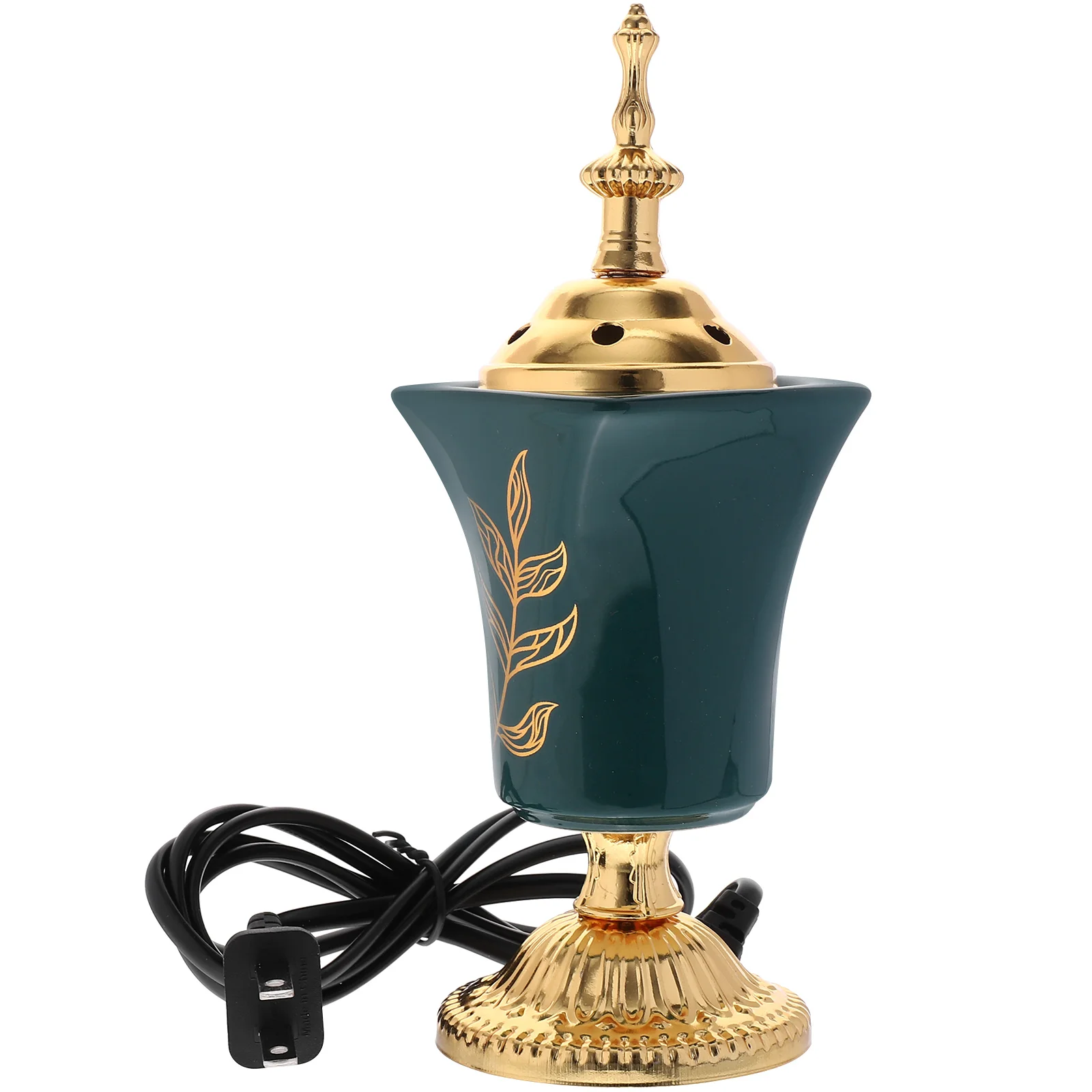 

Electric Middle East Church Censer Burner Decorative Middle East Censer Sandalwood Burner Household Censer Decor