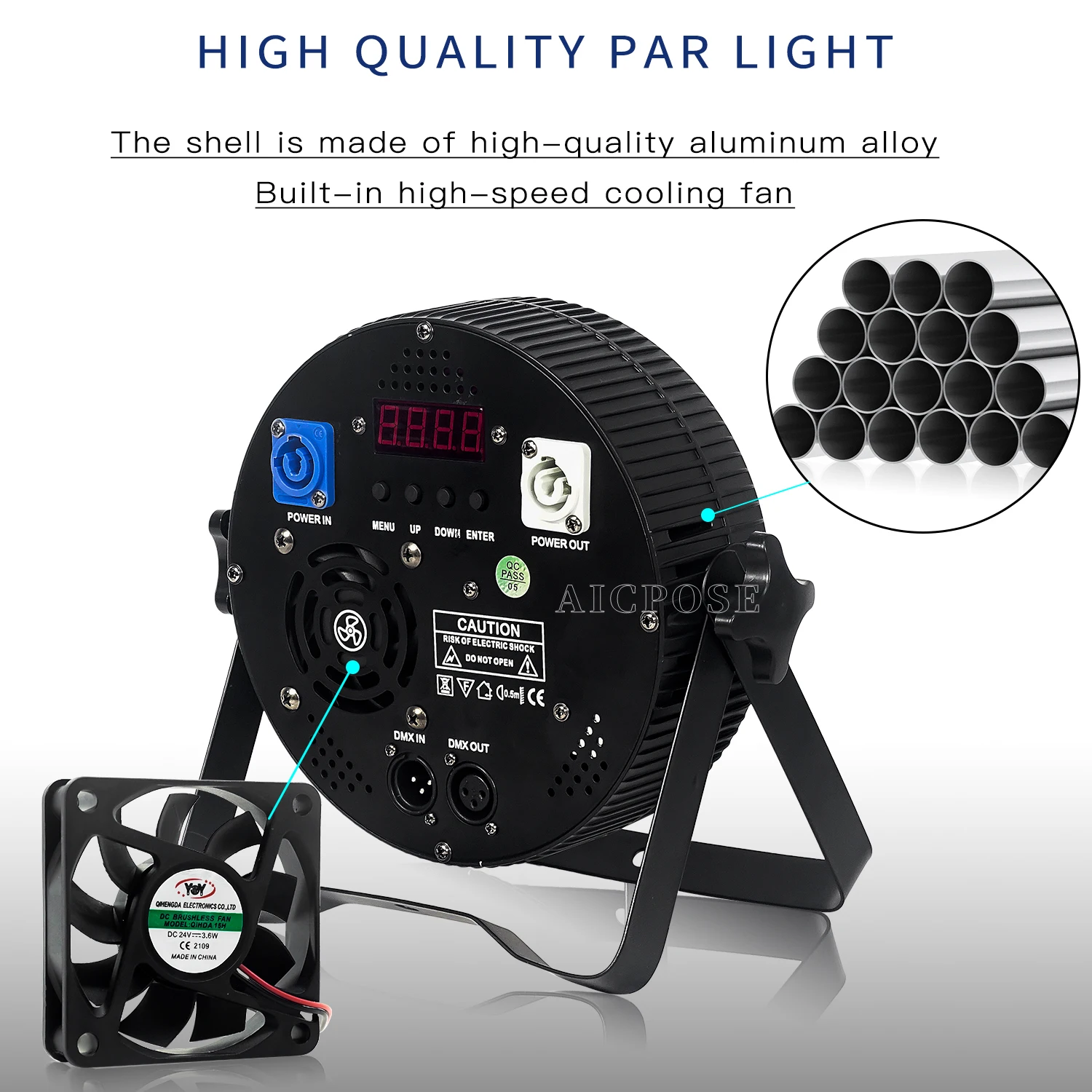 DMX512 управление 54x3W RGB 3 в 1 светодиодный Par Светильник DJ оборудование для дискотеки