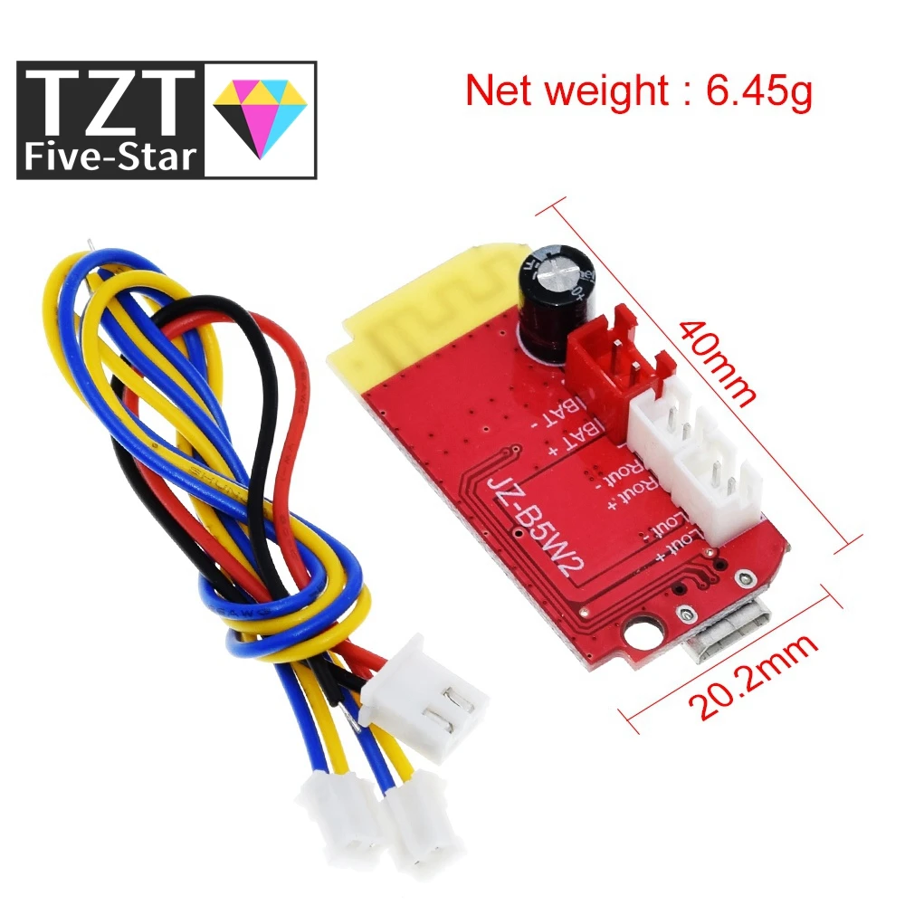 Плата цифрового усилителя звука DC 3 7 в 5 В Вт двойная плата DIY Bluetooth динамик