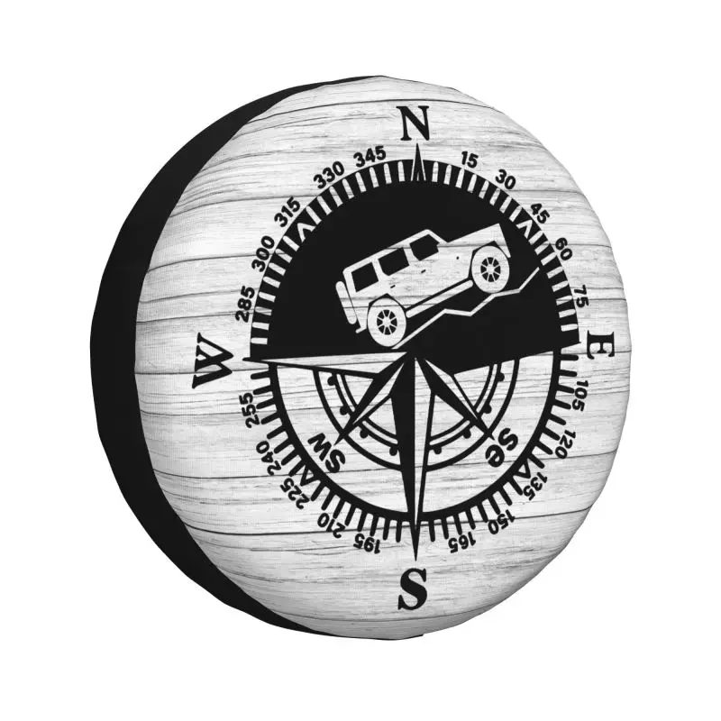 

Изготовленный на заказ чехол для внедорожных шин Adventure Mountain Compass Duck 4x4 SUV, защита запасного колеса для Toyota Land Cruiser Prado