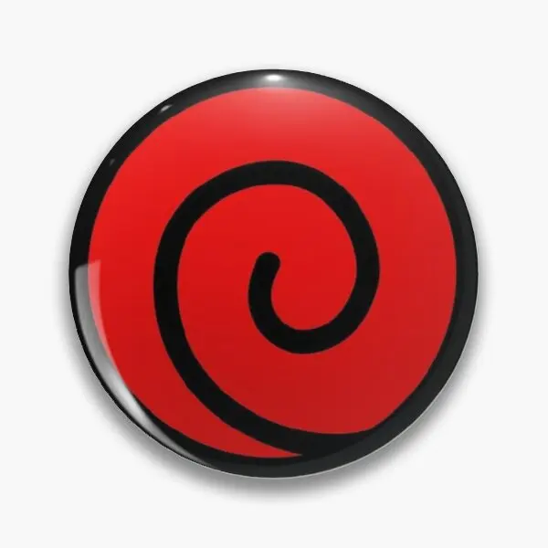 Символы клана удзумаки настраиваемая мягкая булавка для кнопки ювелирные