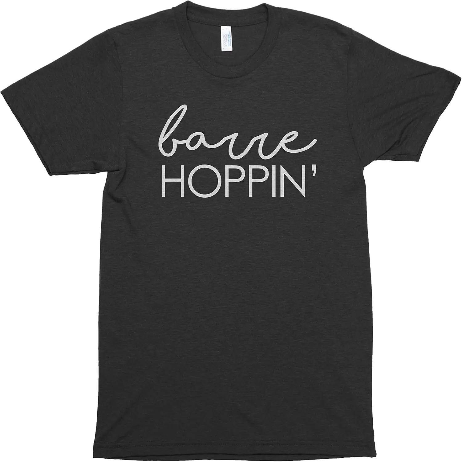 Забавная футболка для тренировок в тренажерном зале Barre Hoppin'