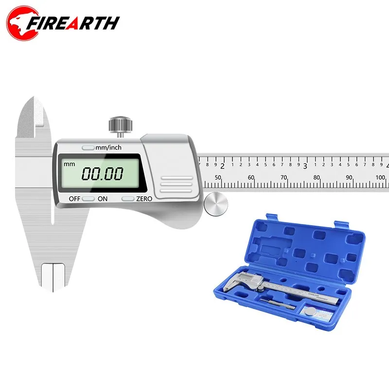 

0-150mm Digital Caliper Stainless Steel Vernier Calipers Electronic Micrometer Ruler Gauges for Measurement Measuring Tools