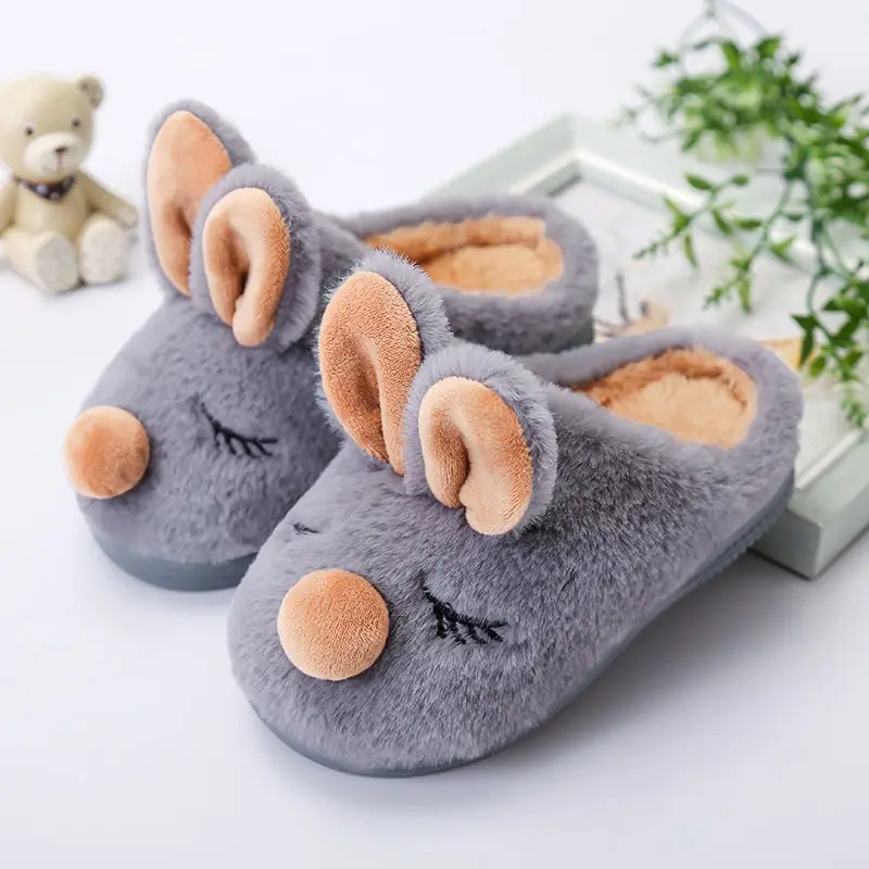 

Children's Cotton Slippers Cute Boys and Girls Children's Warm Non Slip Cartoon Fashion Cute Cotton Slippers Children's Shoes