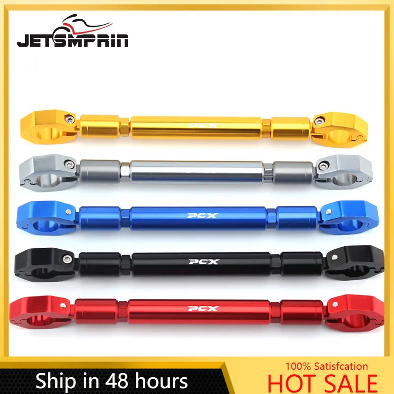 

For HONDA PCX 125 150 160 7/8" 22mm Motorcycle Handlebar Cross Bar Steering Adjustable Handle Bar Holder Styling Multifunction