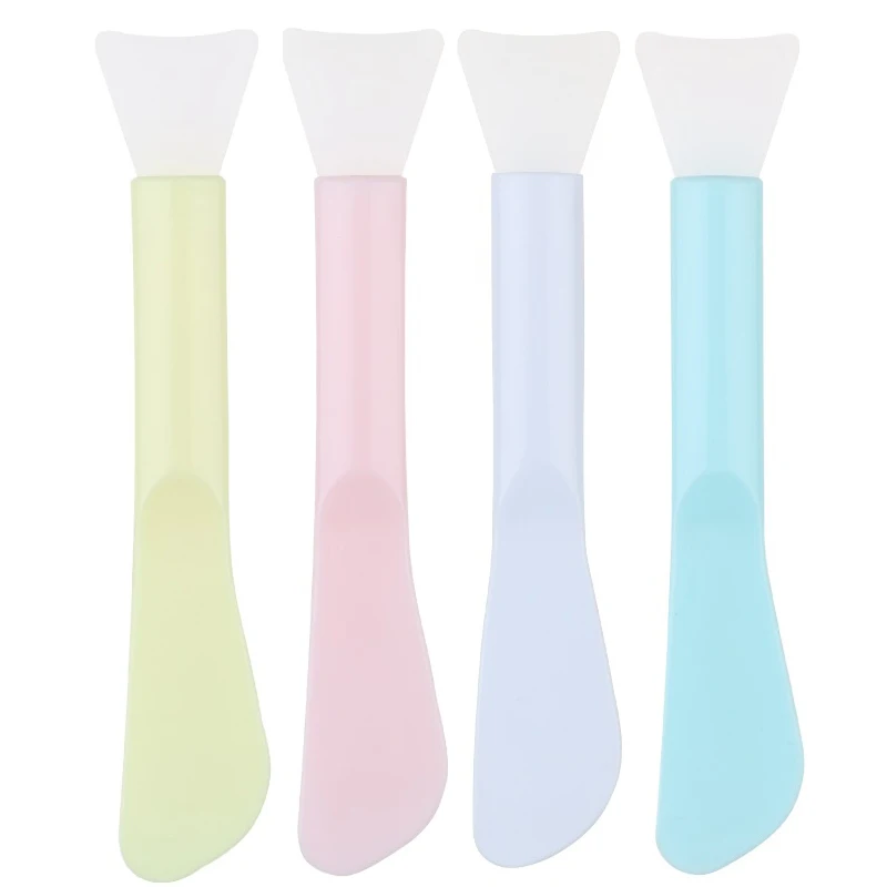 

Силиконовая кисть для маски Женская Профессиональная уход за кожей кисти для макияжа двухсторонняя маска для лица смешивающая грязь Кисть ...