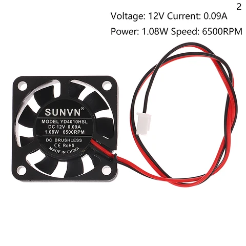 SD&HI 40mm Mute Heat dissipation Fan DC 5V 12V 24V