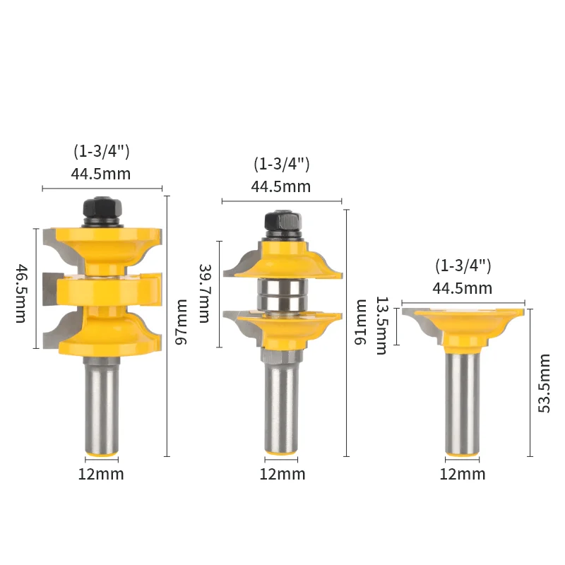 Внутренняя фреза YUSUN серии Tenon для двери фрезы дерева деревообрабатывающие