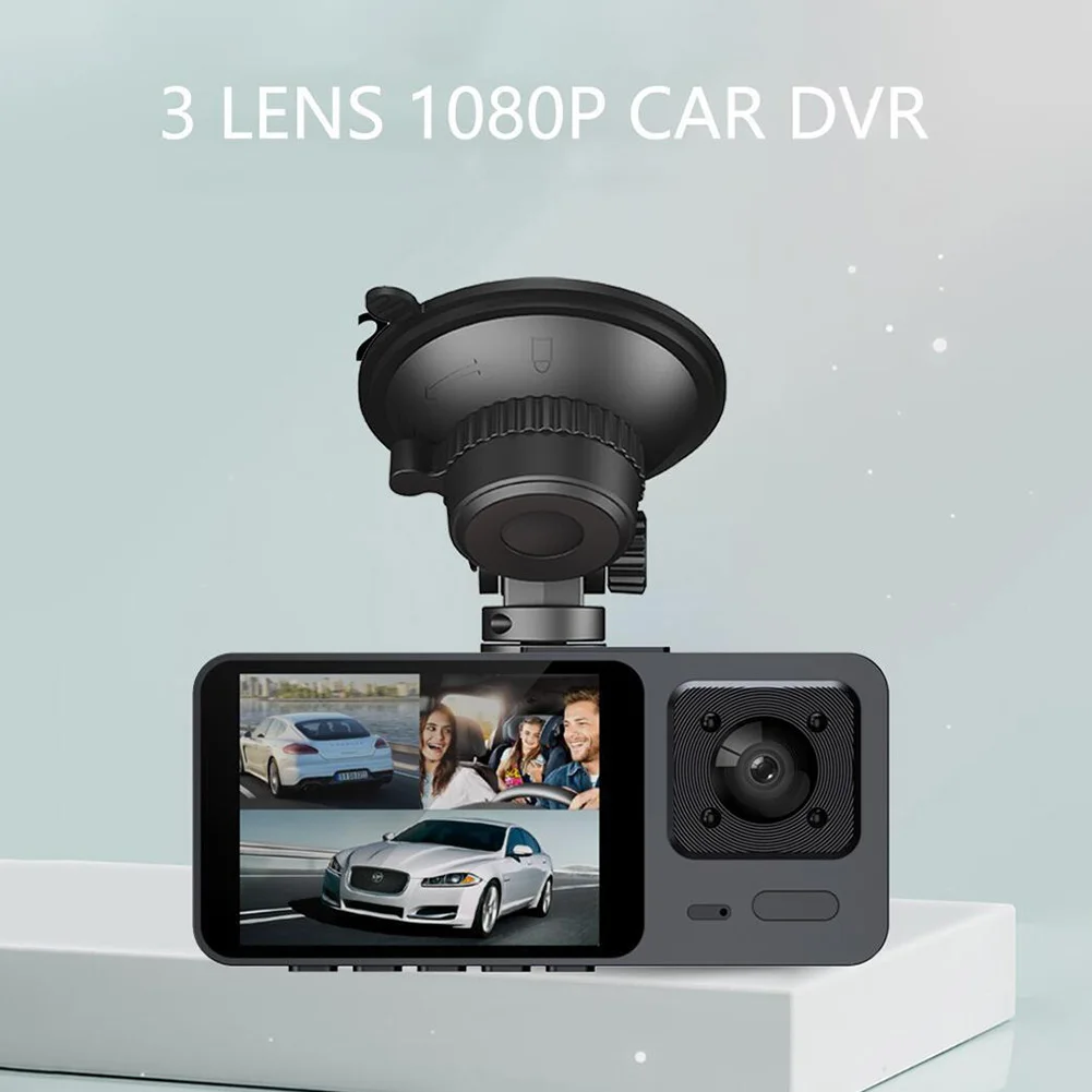 

Car Video Recorder 2 Inch Display Car Driving Video Recorder Wide Angle Cycle Recording Motion Detection Auto Accessories