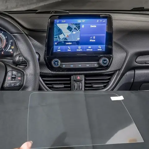 Защита экрана из закаленного стекла для Ford Fiesta ST Active 2022, 8 дюймов, информационная система автомобиля, GPS-Навигационный центр, сенсорный дисплей