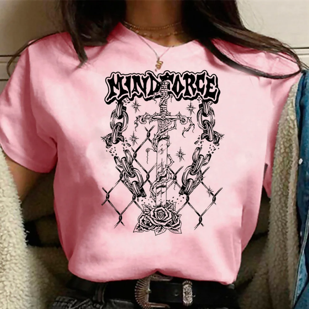

Y2k Tops tshirt women streetwear harajuku top girl anime comic graphic clothes
