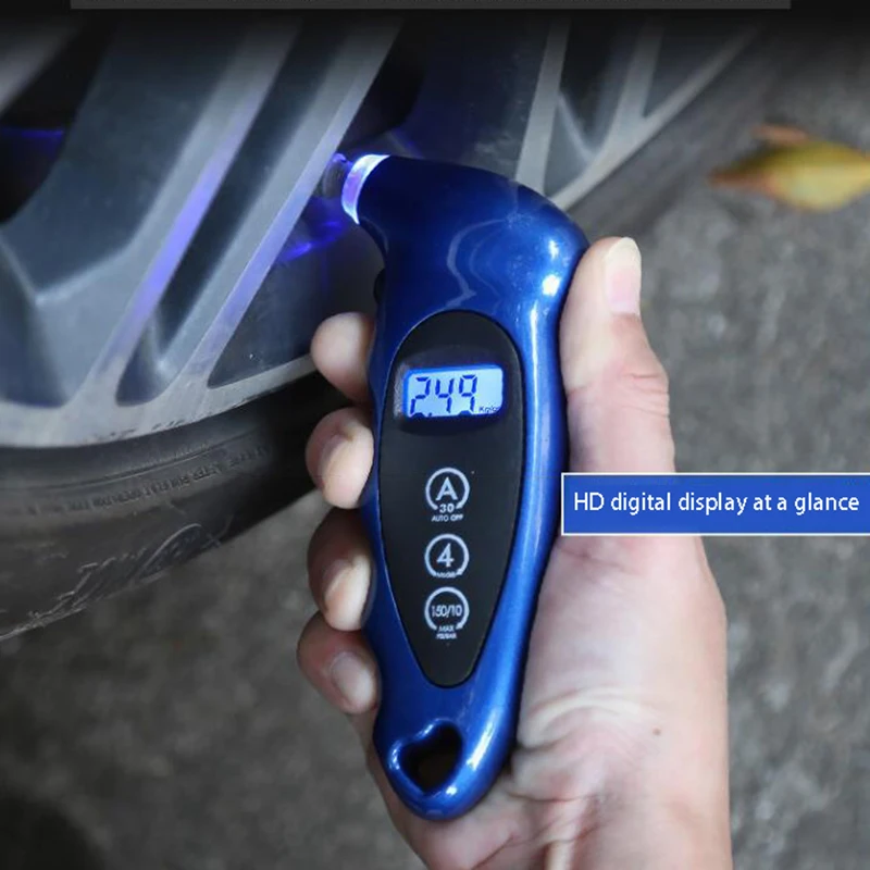 

New Tire Air Pressure Gauge Digital Car Bike Truck Auto LCD Meter Tester Tyre Gauge