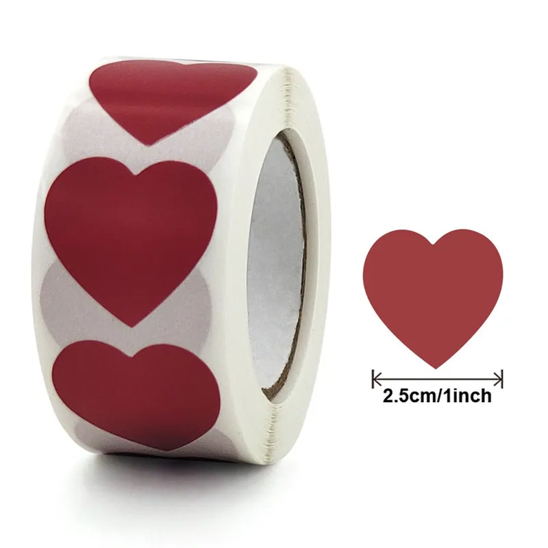 

Наклейки сердечки Casame