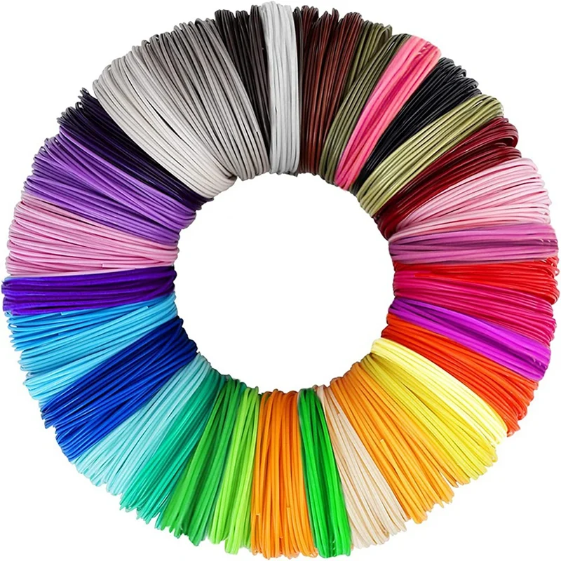 

3D Printing Pen PCL Filament Refills 1.75Mm, Pack Of 30 Random Color, 3D Printer Pen Filament Refills Accessories