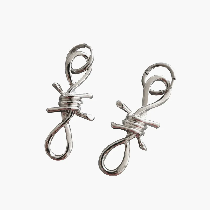 

Personal Earring for Men Women, Basic Punk Stainless Steel Curb Link Chain Choker,Vintage Silver Tone Solid Metal Collar Jewelry
