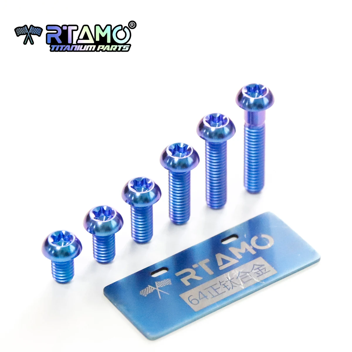 

Титановый болт RTAMO Gr5 M6X10/12/15/20/25/30 Torx для мотоцикла
