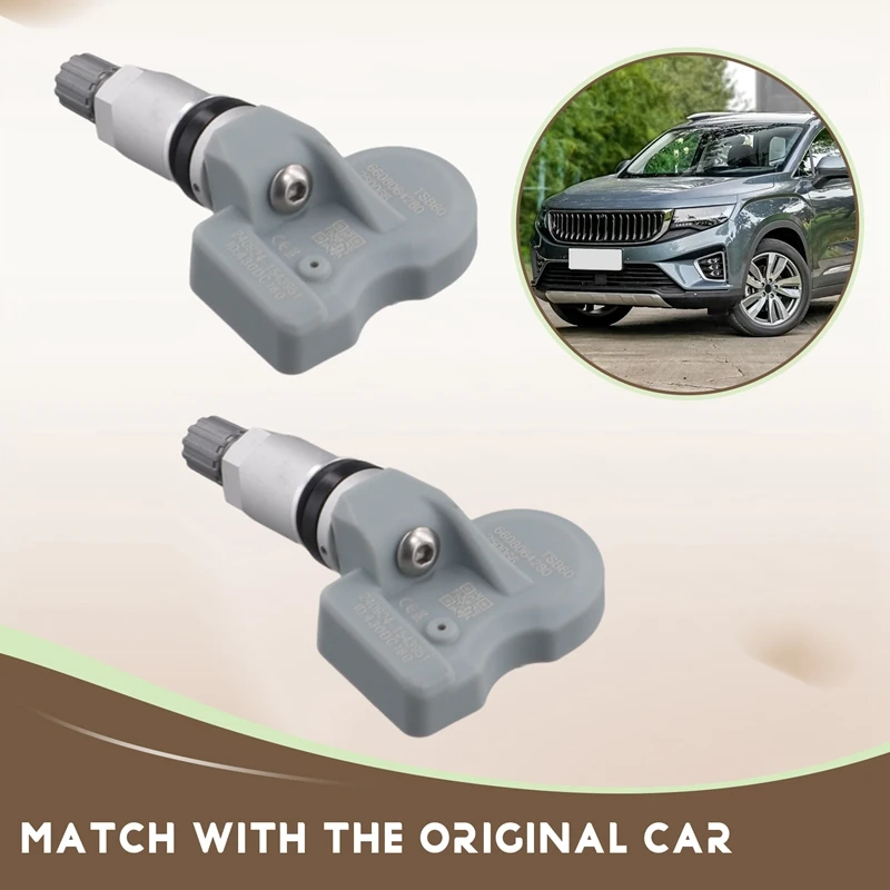 6608064280 Car TPMS Tire Pressure Monitor Sensor For Geely Atlas COOL L VX11 Galaxy L6 L7 Preface GE11 433Mhz