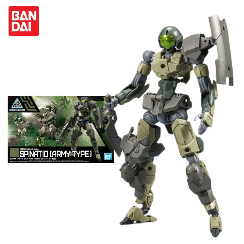 

In Stock Bandai Original Assembled Model 30MM 1/144 EXM-A9n Spinati Army Type Action Figure Collection Model Toys Anime Toys