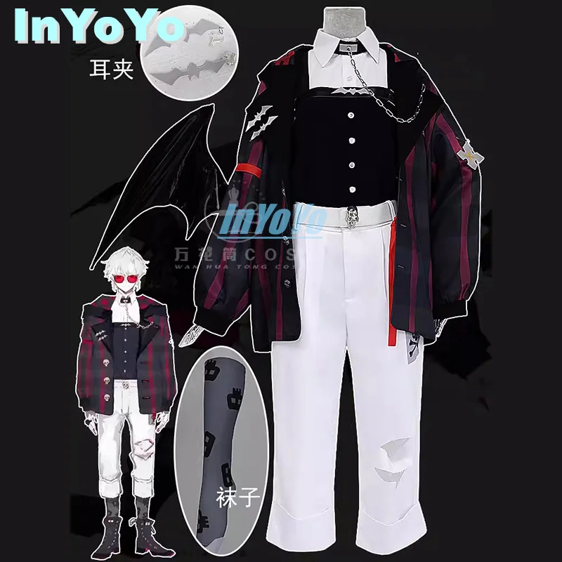 Костюм для косплея InYoYo Kuzuha Повседневная Новая одежда униформа Хэллоуина