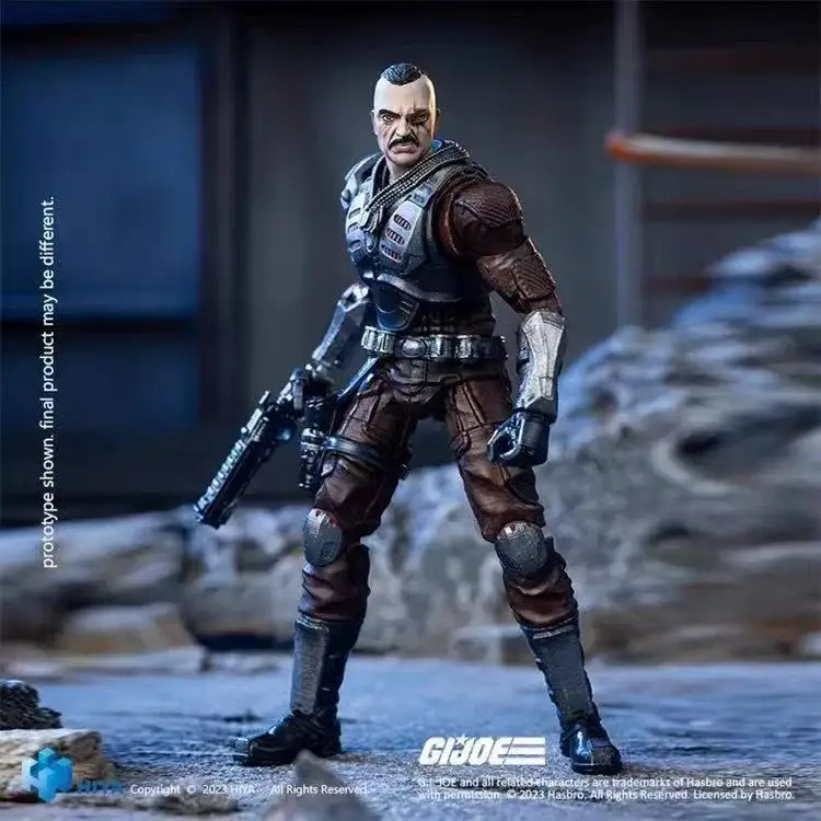 Фото Точечные товары HIYA 1/18 Фигурка Acción De 4, изысканная мини-серия G.I.Joe Major Bludd Anime Para Regalo №1