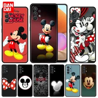 mickey mouse cool case for samsung galaxy a12 a22 a02 a02s a21s a51 a52 a32 a72 4g 5g style silicone cell fashion cover black