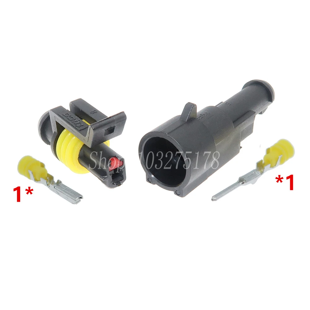 Автомобильный датчик давления масла 1 комплект контактный разъем 282079-1 282103-1