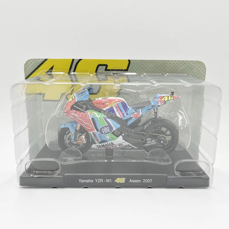 1:18 Модель мотоцикла YZR-M1 Valencia 2005/Philips lsland 2007/ Assen 2007/проверенная сепанга 2006/ Laguna Seca 2010/ Replica