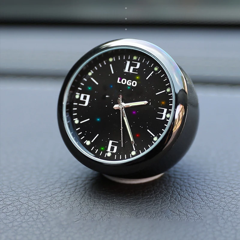 

For Mercedes-Benz AMG A S C E class GLC GLB GLE CL car interior luminous clock ornaments air outlet center console decorations