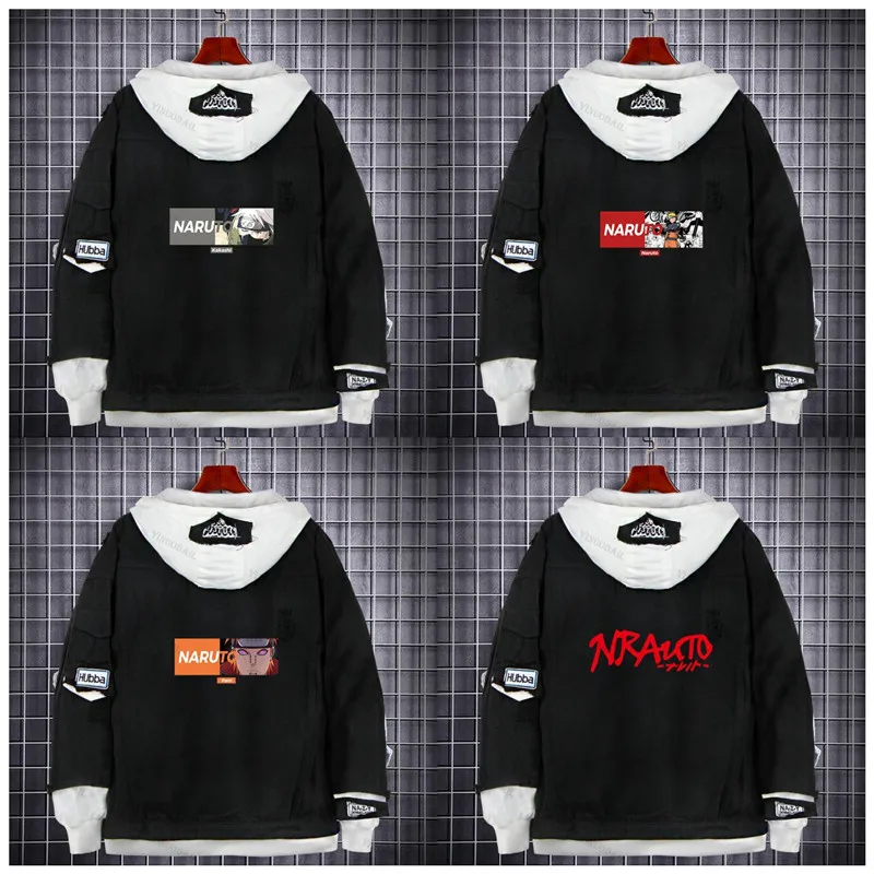

Джинсовая толстовка с капюшоном выпуск куртка Sasuke Akatsuki толстовки флисовые Большие размеры с капюшоном крутые мужские куртки верхняя одежд...